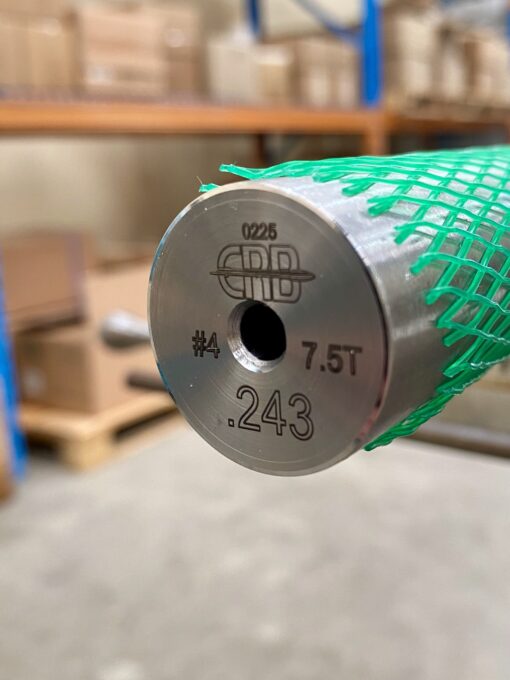 CRB .243 #4 CRB Comp 1:7.5 28" Finished Blank