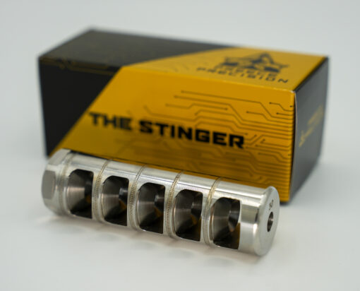 Stinger 5 Muzzle Brake 5/8x24 Stainless